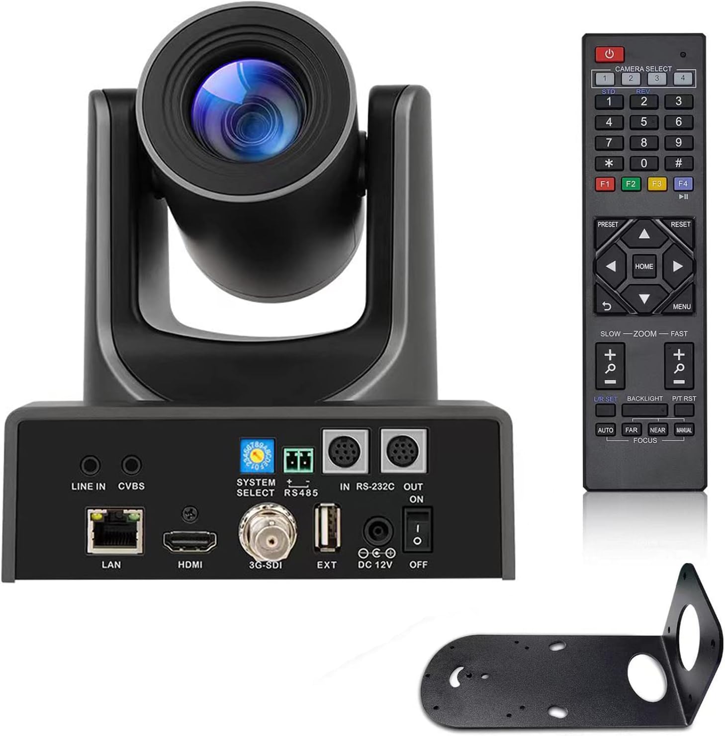 Black Meeasier MP-20X NDI PTZ camera